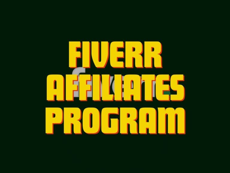 Everything you need to know about the Fiverr Affiliates Program