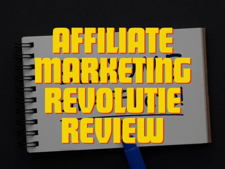 Affiliate marketing revolutie review