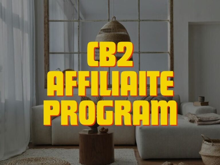 CB2 Affiliate Program: A Comprehensive Guide