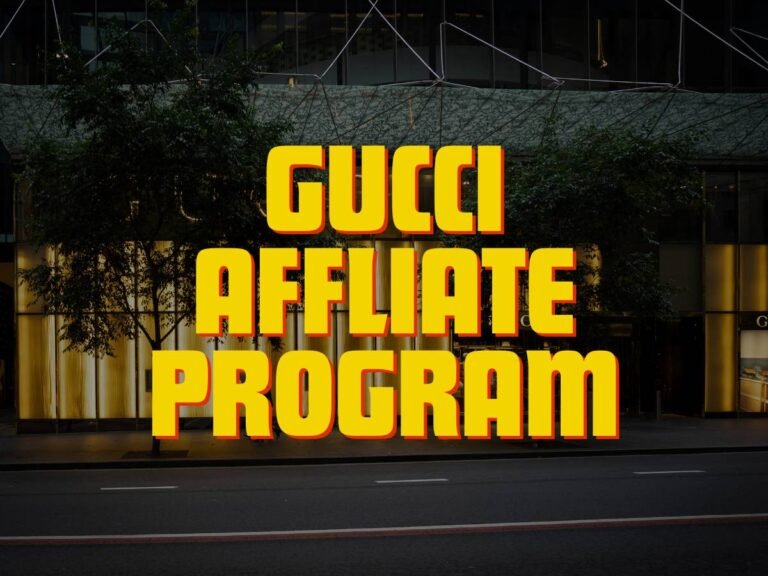 A Detailed Guide to the Gucci Affiliate Program