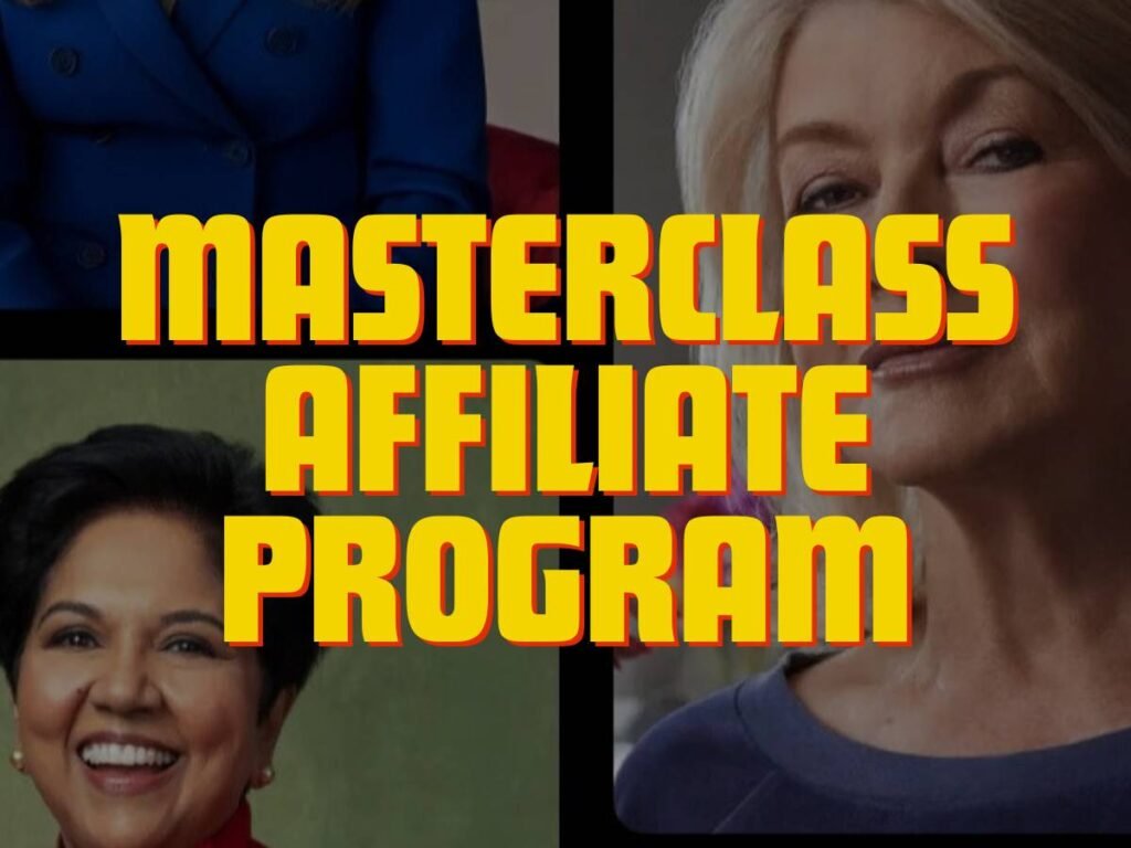 Masterclass affiliate program